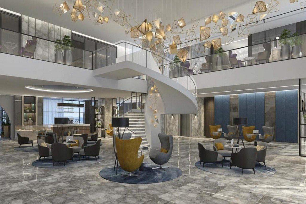 Crowne Plaza - West Cairo Arkan By Ihg 6th of October City Ngoại thất bức ảnh The hotel's lobby