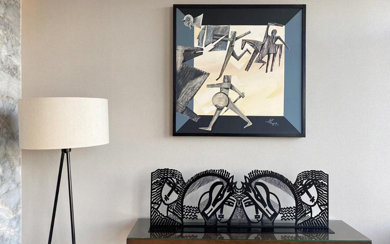 Crowne Plaza - West Cairo Arkan By Ihg 6th of October City Ngoại thất bức ảnh The sculpture "The Horse" by the artist