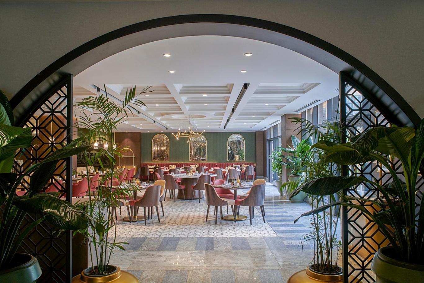 Crowne Plaza - West Cairo Arkan By Ihg 6th of October City Ngoại thất bức ảnh The restaurant